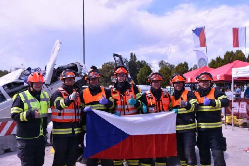 Jihomoravští hasiči úspěšní na světové soutěži ve vyprošťování