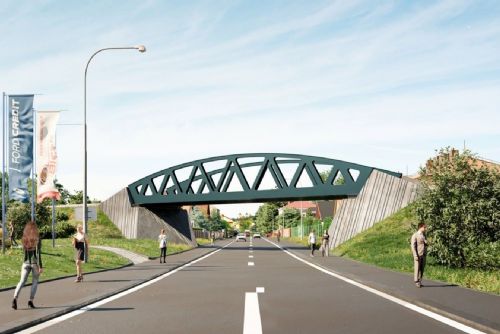 Viadukt v Klatovech je uzavřený, objížďka na Luby vede přes Za Tratí a Dragounskou