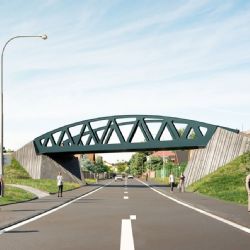 Viadukt v Klatovech je uzavřený, objížďka na Luby vede přes Za Tratí a Dragounskou