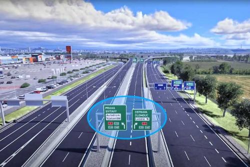 Začíná přestavba klíčové křižovatky D1 a D2 u Brna: řidiče čekají dopravní omezení
