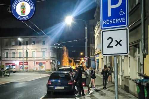 Zaparkoval na invalidech, s cizími značkami a bez řidičáku