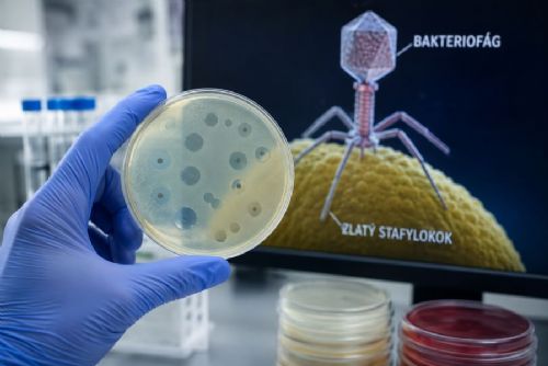 Lékaři z Motola a Homolky nasadili bakteriofágy proti stafylokokové infekci