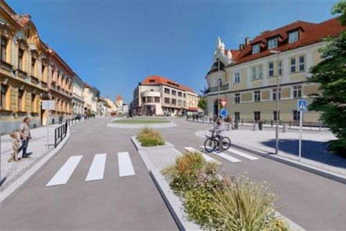 Mělník chystá u soudu nový kruhový objezd, hotový má být v roce 2027