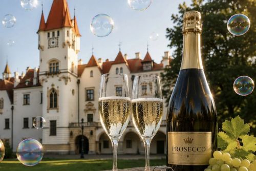 Zámek Žinkovy zve na Prosecco & Víno. Ochutnávat se budou sekty, spritzy i tichá vína
