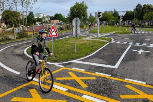 Moderní dopravní hřiště v Českých Budějovicích zvýší bezpečnost cyklistů