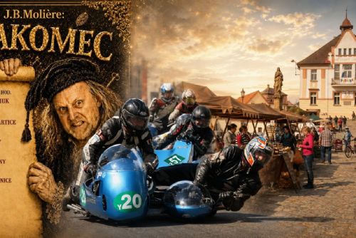 Nepomuk čeká velkolepý víkend plný divadla, trhů a burácení legendárních motorek