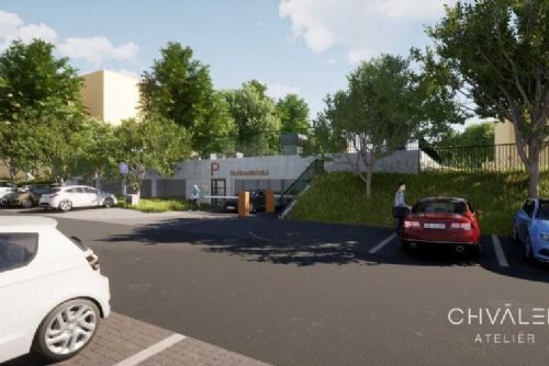 Nový parkovací dům s hřištěm v Ostravě-Porubě za 160 miliónů Kč
