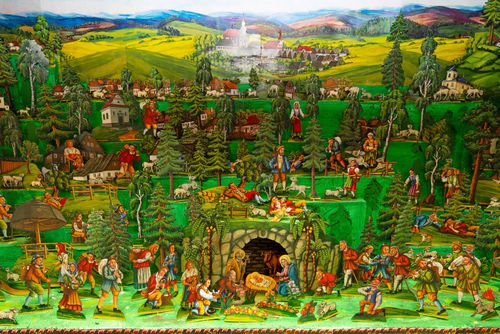 Papírové betlémy, Šlitr, Lada,Trnka v Národním zemědělském muzeu