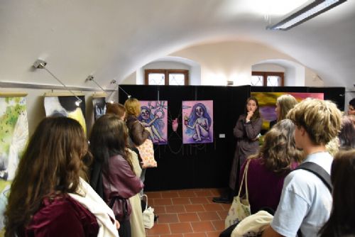 Studenti z Plzně a Osnabrücku boří hranice v Galerii Evropského domu