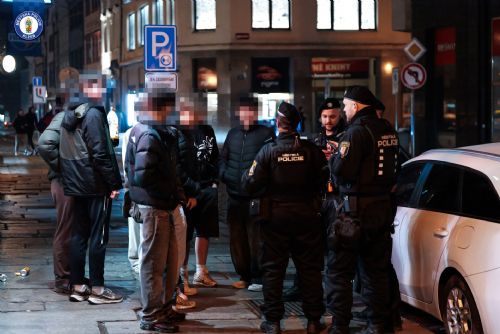 Víkendová kontrola v Plzni, policie odhalila 13 přestupků, řešila i opilé teenagery
