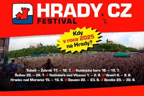 Festival Hrady CZ: 20 let hudby a zábavy na Hradci nad Moravicí