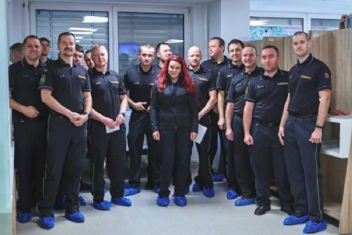 Hasiči z Olomouckého kraje uctili památku kolegy hromadným odběrem krve