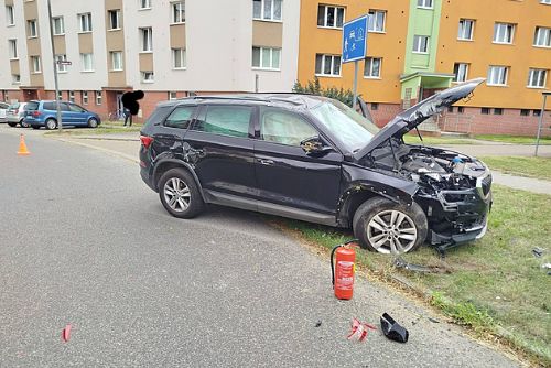Kriminalista který boural pod vlivem v Dobřanecch odešel s výsluhou