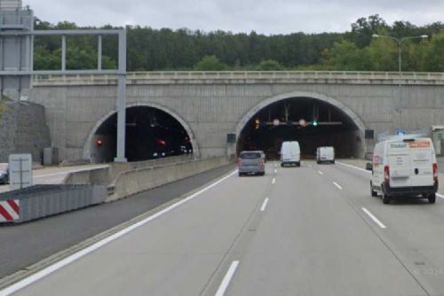 Pražský okruh čeká víkendová uzavírka: Revize Komořanského tunelu omezí dopravu