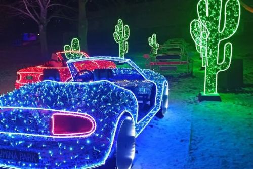 Tip na výlet - noční světelná procházka Lumina Park u Džbánu