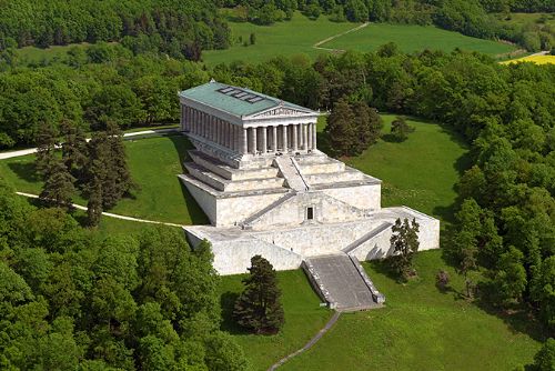 Tip na výlet - Walhalla u Řezna nabízí antický chrám nad Dunajem