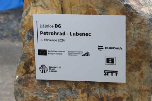 Zprovoznění úseku D6 Petrohrad–Lubenec se odkládá na jaro 2026