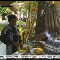 2004 – Františkovy Lázně: Festival nabídl etnickou kulturu (TV Západ)