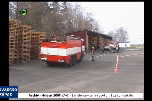 2005 – Aš: Bez komentáře – Simulovaný únik čpavku (TV Západ)