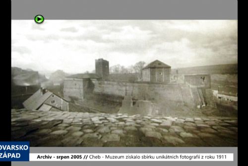 2005 – Cheb: Muzeum získalo sbírku unikátních fotografií z roku 1911 (TV Západ)