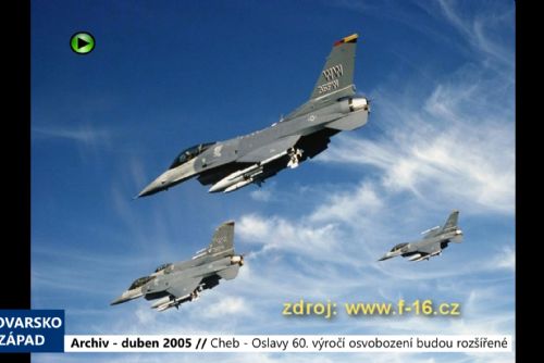 2005 – Cheb: Oslavy 60 let osvobození budou rozšířené (TV Západ)