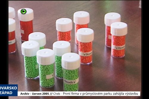 2005 – Cheb: První firma v průmyslovém parku zahájila výstavbu (TV Západ)