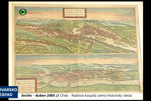 2005 – Cheb: Radnice koupila cenný historický obraz (TV Západ)