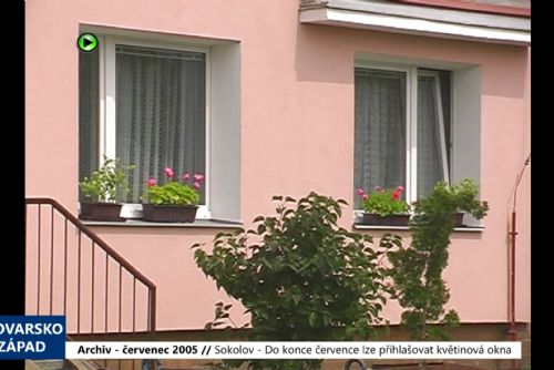 2005 – Sokolov: Do konce července lze přihlašovat květinová okna (TV Západ)