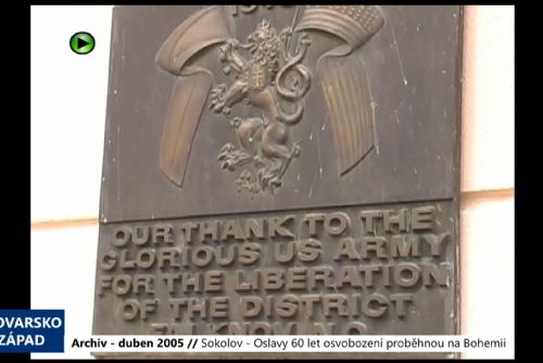 2005 – Sokolov: Oslavy 60 let osvobození proběhnou na Bohemii (TV Západ)