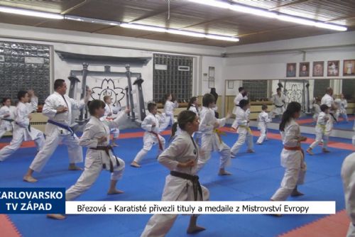 Březová: Karatisté přivezli tituly a medaile z Mistrovství Evropy (TV Západ)