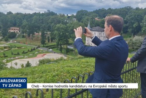 Cheb: Komise hodnotila kandidaturu na Evropské město sportu (TV Západ)
