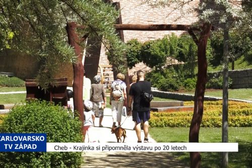 Cheb: Krajinka si připomněla výstavu po 20 letech (TV Západ)