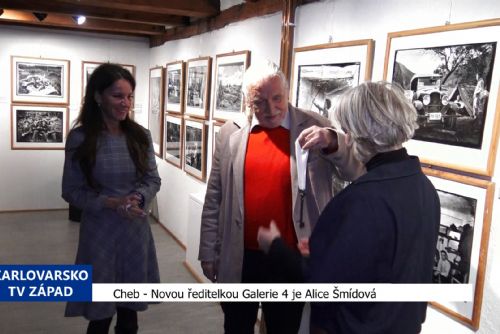 Cheb: Novou ředitelkou Galerie 4 je Alice Šmídová (TV Západ)