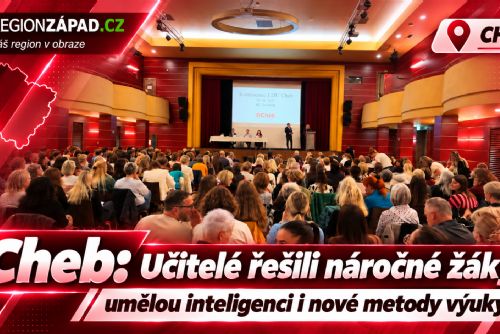 Cheb: Učitelé řešili náročné žáky, umělou inteligenci i nové metody výuky (TV Západ)