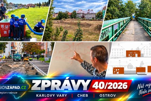 Karlovarský kraj: Zprávy 40. týdne 2026 (TV Západ)