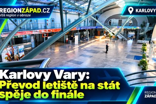 Karlovy Vary: Převod letiště na stát spěje do finále (TV Západ)
