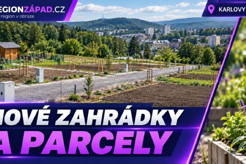 Karlovy Vary: Zlatý kopeček se mění v novou zahrádkářskou a obytnou lokalitu (TV Západ)