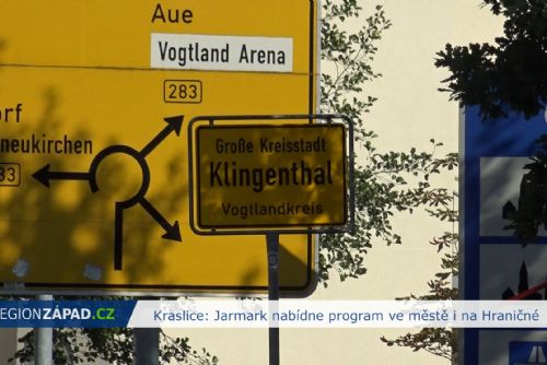 Kraslice: Jarmark nabídne program ve městě i na Hraničné (TV Západ)