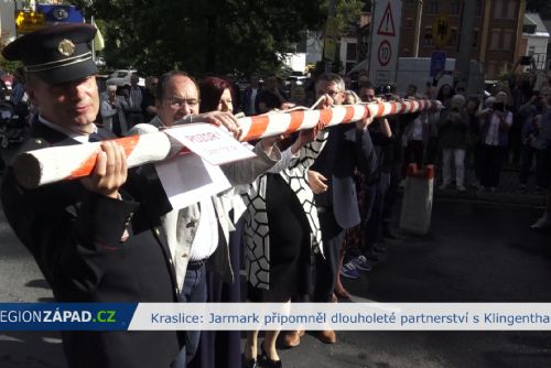 Kraslice: Jarmark připomněl dlouholeté partnerství s Klingenthalem (TV Západ)