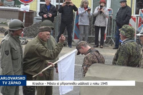 Kraslice: Město si připomnělo události z roku 1945 (TV Západ)