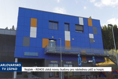 Nejdek: REHOS získá novou budovu pro následnou péči a hospic (TV Západ)
