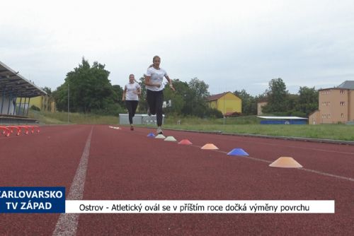 Ostrov: Atleticky ovál se v příštím roce dočká výměny povrchu (TV Západ)