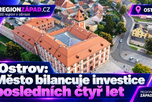 Ostrov: Město bilancuje investice posledních čtyř let (TV Západ)