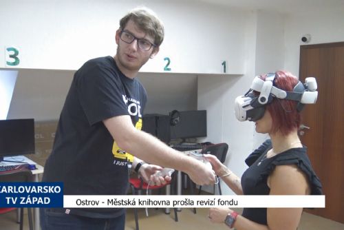 Ostrov: Městská knihovna prošla revizí fondu (TV Západ)