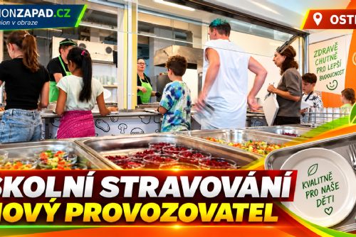 Ostrov: Školní stravování přebral nový provozovatel (TV Západ)