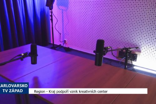 Region: Kraj podpoří vznik kreativních center (TV Západ)