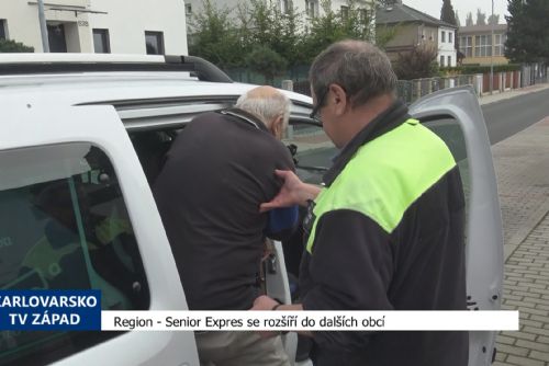 Region: Senior Expres se rozšíří do dalších obcí (TV Západ)