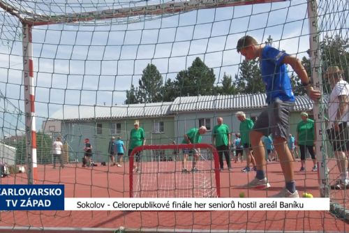 Sokolov: Celorepublikové finále her seniorů hostil areál Baníku (TV Západ)