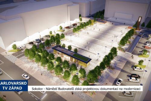 Sokolov: Náměstí Budovatelů získá projektovou dokumentaci na modernizaci (TV Západ)