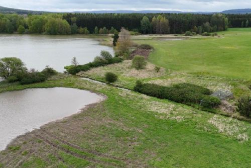Kařezské rybníky mají tři nové tůně. Pomohou ptákům, žábám i zadržení vody v krajině